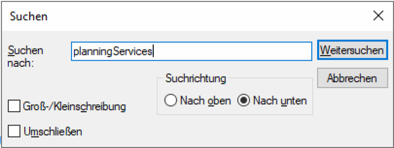 Datei:System X Konfiguration Analytic Server Integration planning suchen.png