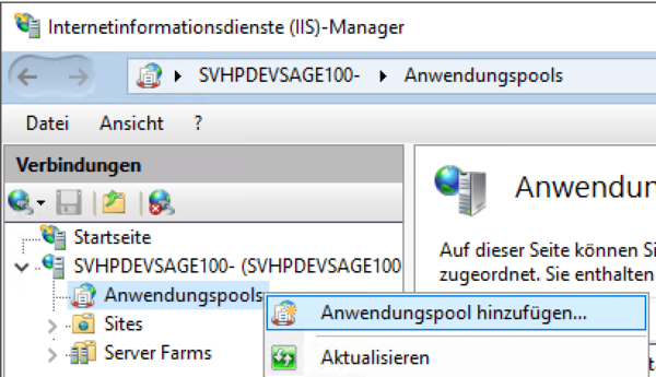 System X Konfiguration SingleSignOn Anwendungspool hinzufügen.png