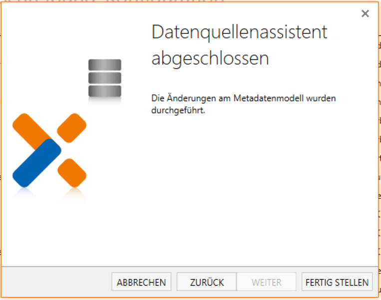 Datei:Implementierung Sage 100 Toolbox Xstream Datenquellenassistent beenden.png