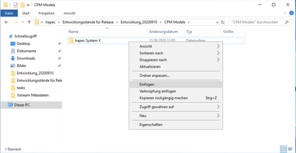 Sage 100 Releasemanagement FWM Modell einfuegen.png
