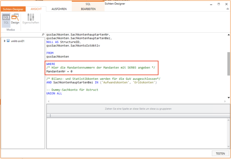 Datei:Implementierung Sage 100 Toolbox sSachkonten WHERE Bedingung.png
