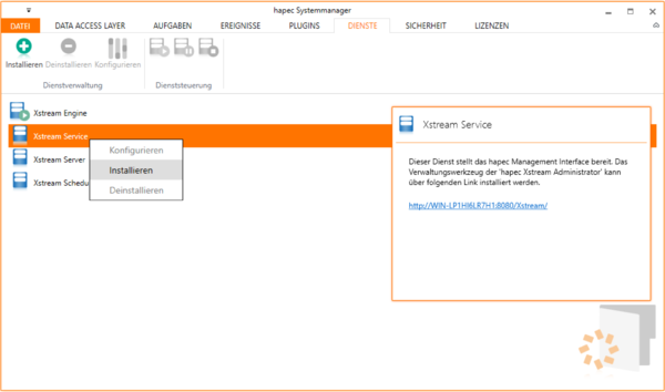 System X Installation Data Integration Server Service Install.png