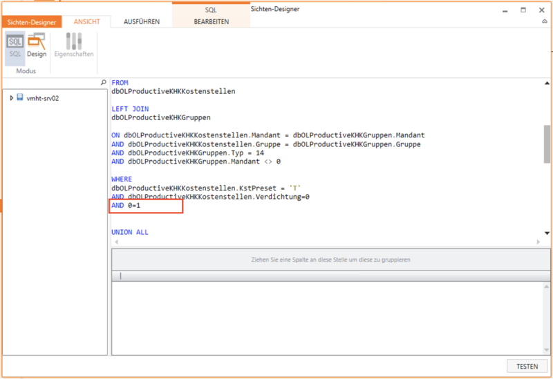 Datei:Sage 100 Releasemanagement sKostenstellen WHERE Bedingung aktiv.png