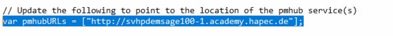 Datei:System X Konfiguration Analytic Server Integration pmhub anpassen.png