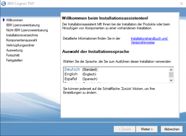 System X Installation Analytic Server Language.png