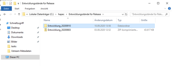 Sage 100 Releasemanagement Release Ordner anlegen.png