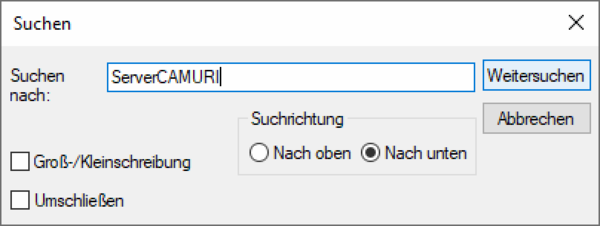 System X Konfiguration Analytic Server ServerCAMURI anpassen.png