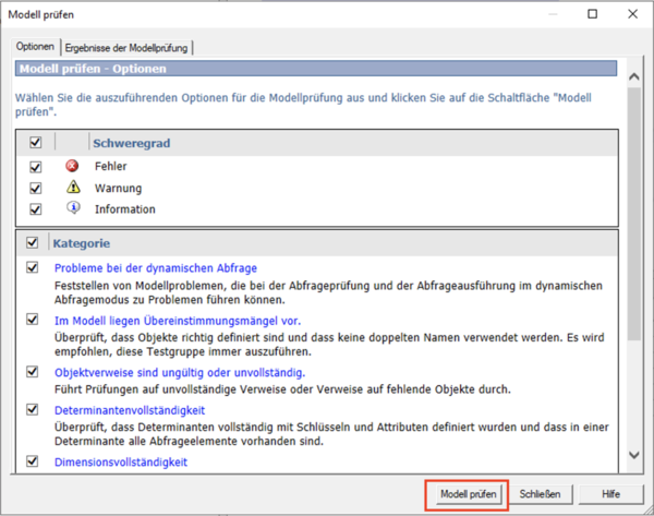 System X Framework Manager Modell pruefen1.png
