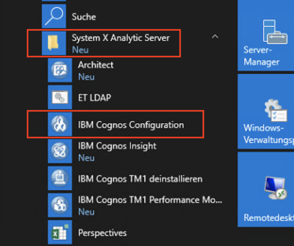 Ablage Sage 100 Toolbox Metadaten Cognos Config Analytic Server starten.png
