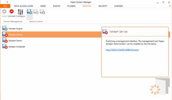 System X Installation Data Integration Server Service starten.png