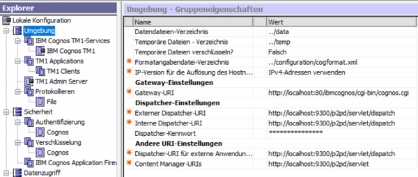 System X Konfiguration Analytic Server Umgebung markieren.png