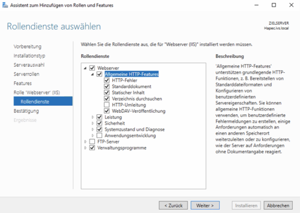 System X Installation Internet Information Server Rollendienste auswählen.png