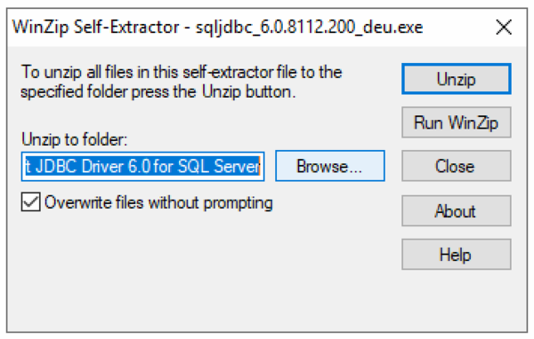 Installation Microsoft SQL Server JDBC Treiber Browse.png