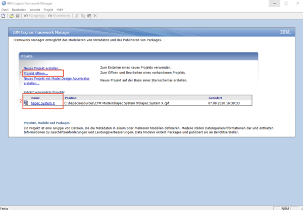 System X Framework Manager Modell auswaehlen.png