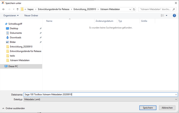 Sage 100 Releasemanagement Metadaten exportieren1.png