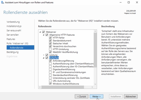 System X Installation Internet Information Server Rollendienste 5.png