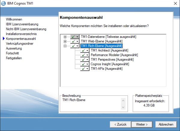 System X Installation Analytic Server Component Selection 2.png