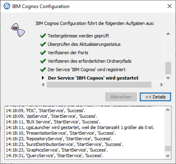 System X Reporting Server Configuration Starten Fortschritt Details.png
