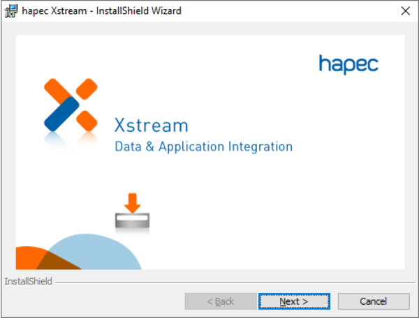 System X Installation Data Integration Server Weiter.png