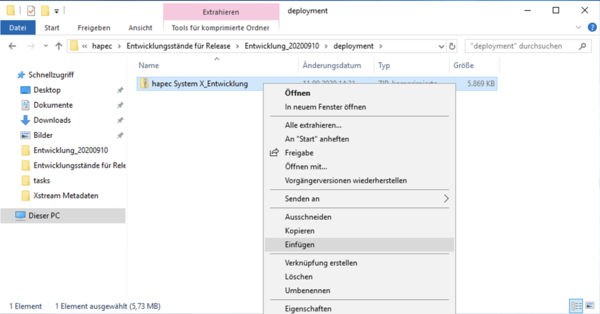 Sage 100 Releasemanagement Berichtspackage einfuegen.png
