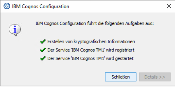 System X Konfiguration Analytic Server Integration Dienst starten schließen.png