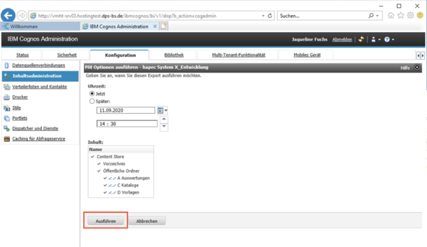 Sage 100 Releasemanagement Berichtspackage System X Entwicklung exportieren1.png