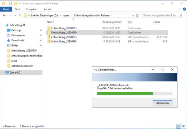 Sage 100 Releasemanagement Entwicklung zip erstellen1.png
