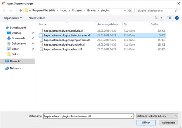 Implementierung Sage 100 Toolbox Xstream PlugIn auswählen.png