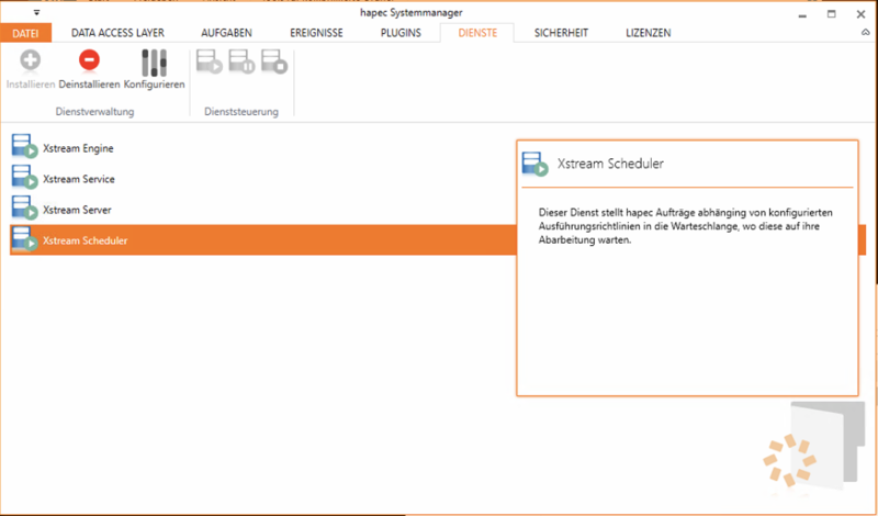 Datei:Implementierung Sage 100 Toolbox Xstream Scheduler Dienst gestartet.png